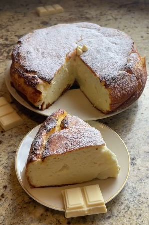 Gâteau Nuage au Chocolat Blanc