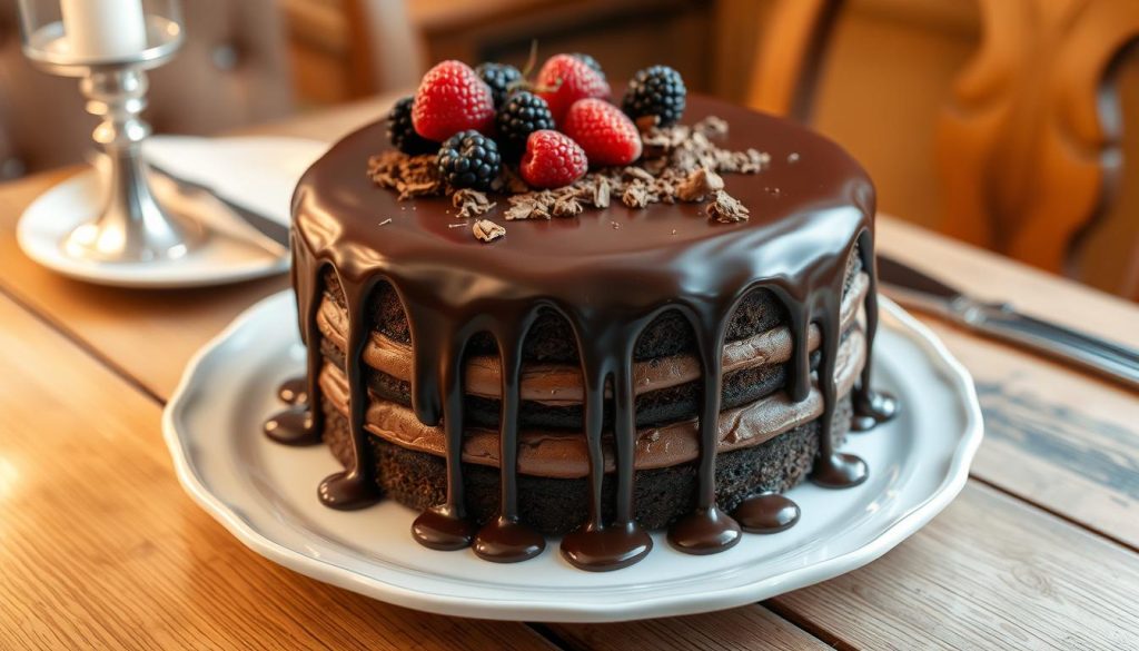 Decadent Classic Chocolate Cake