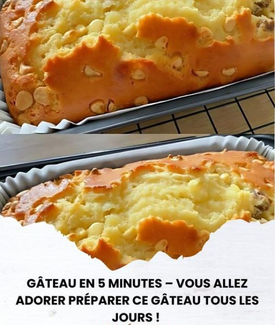 Gâteau en 5 minutes