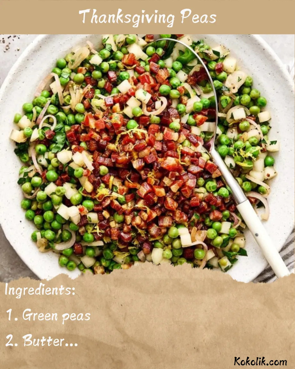 Thanksgiving Peas